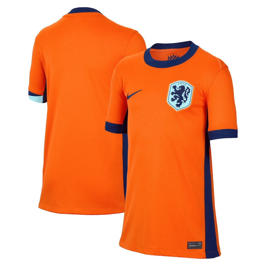 Netherlands National Team 2024 Home YOUTH Jersey – Orange