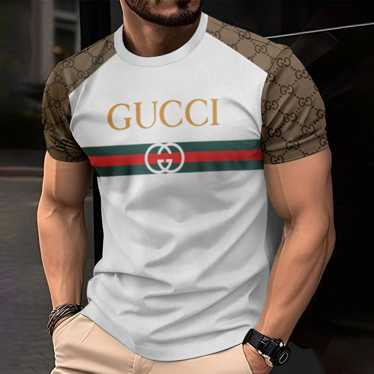 Limited Edition Luxury Gucci Unisex T-Shirt Gcts1100019