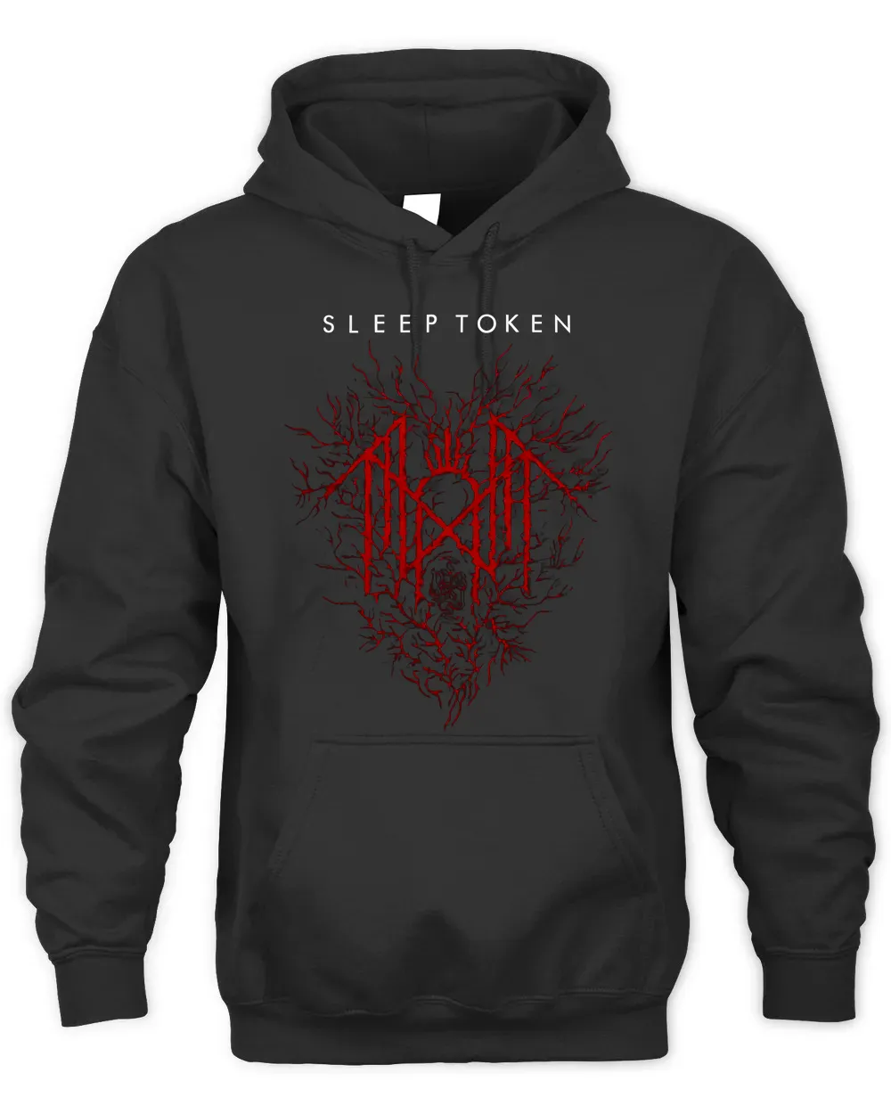 Hoodie Sleep Token Coral Logo