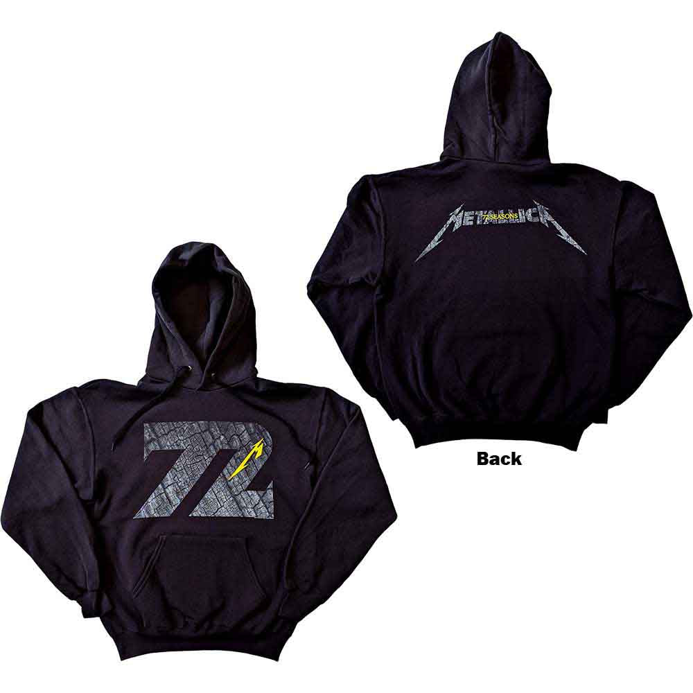 Metallica -72 Seasons Charred Logo Hoodie