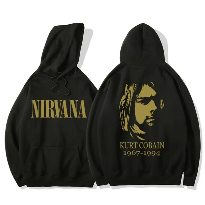 Nirvana Kurt Cobain Pullover Hoodie