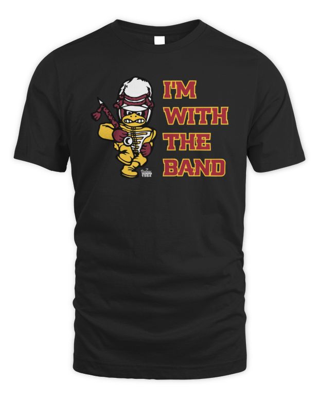 Iowa State Cyclones IM With The Band Marching Band Cy Shirt – Unisex Standard T-Shirt