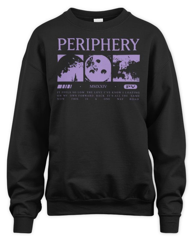 Inhaler Merch Big Album Text Shirt - Unisex Sweatshirt