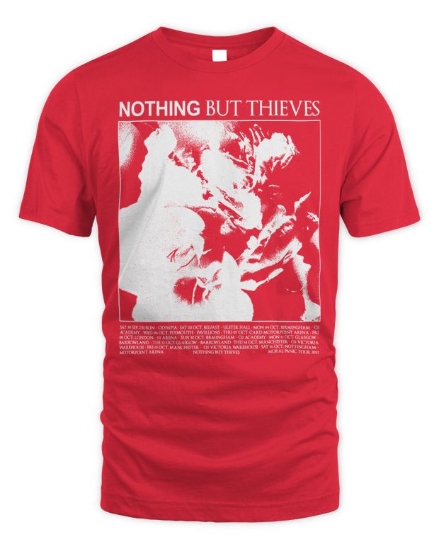 Nothing but Thieves Merch Flowers Tour Shirt - Unisex Standard T-Shirt