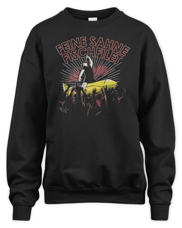 Feine Sahne Fischfilet Merch Tourshirt Kommt Mit Aufs Boot Shirt - Unisex Sweatshirt