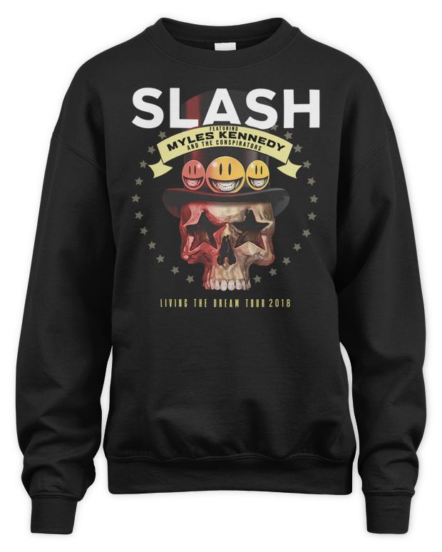 Slash Merch Skull Tour Shirt - Unisex Sweatshirt