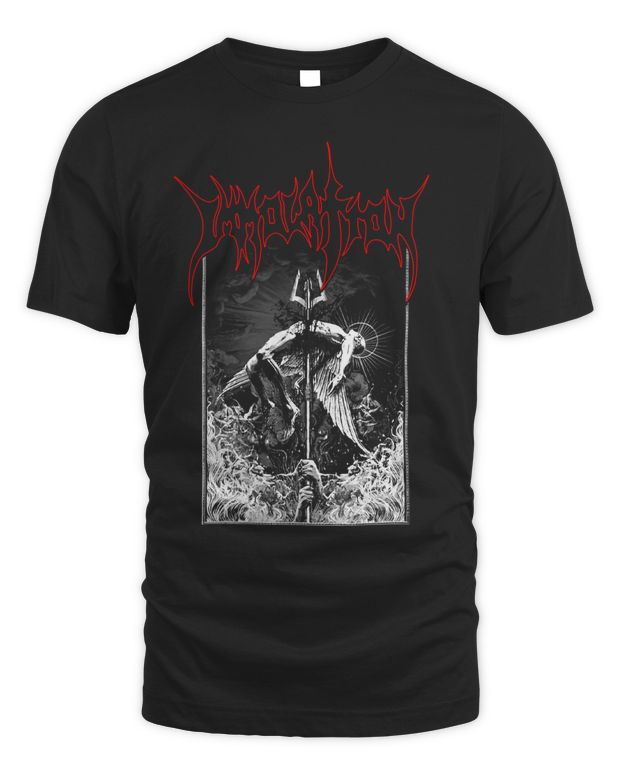 Immolation Merch Trident Design From the Last Atonement Tour Shirt - Unisex Standard T-Shirt
