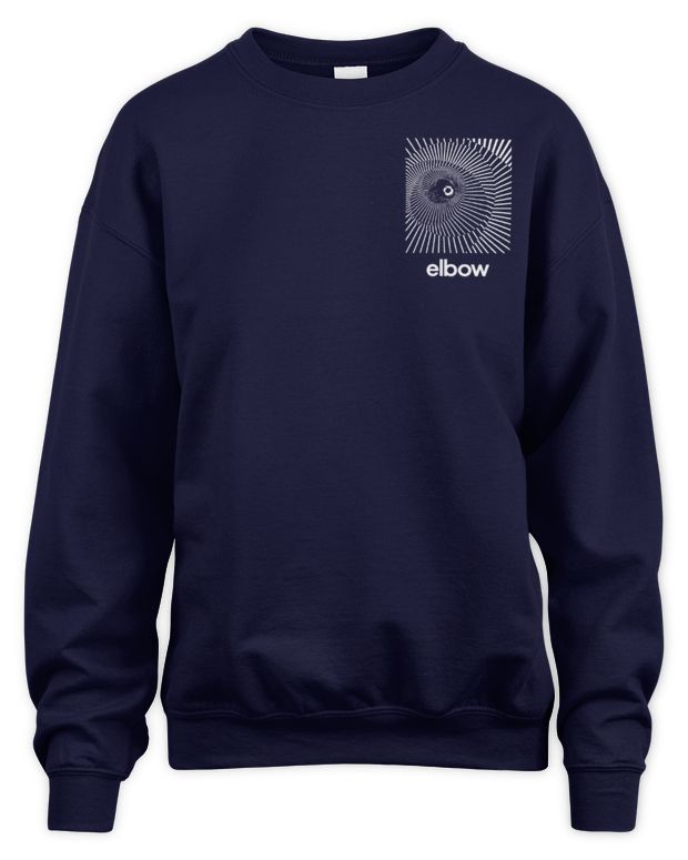 Elbow Merchandise Spiral Audio Vertigo Tour Date Shirt - Unisex Sweatshirt