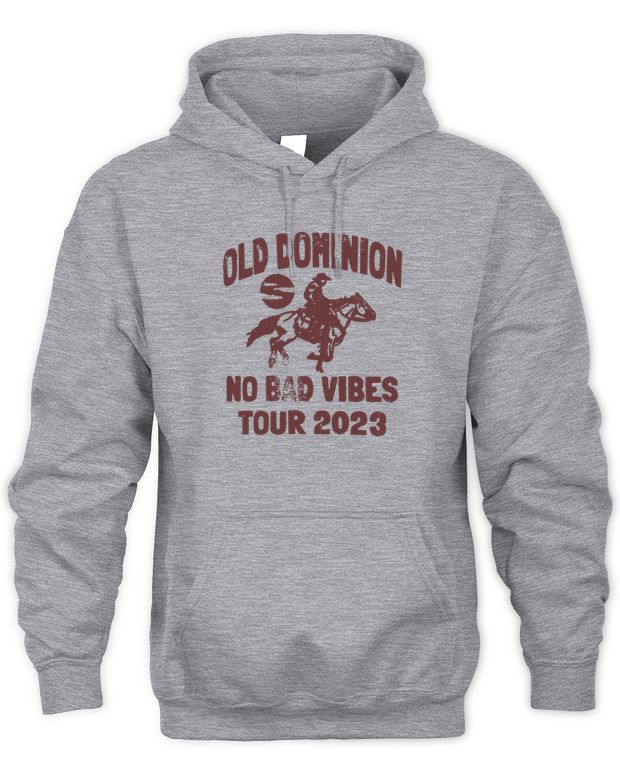 Old Dominion Merch No Bad Vibes Tour Shirt - Unisex Hoodie