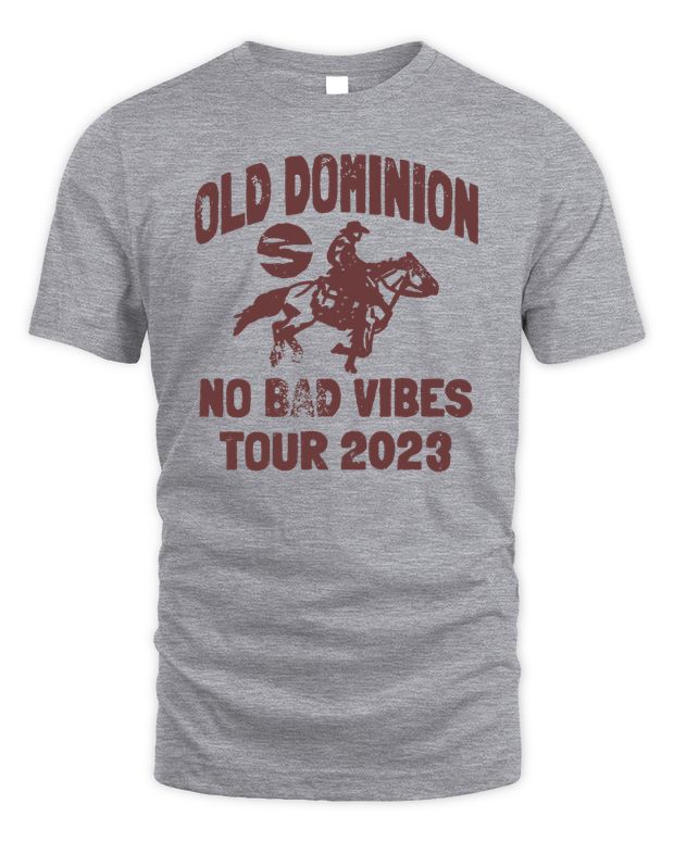Old Dominion Merch No Bad Vibes Tour Shirt - Unisex Standard T-Shirt