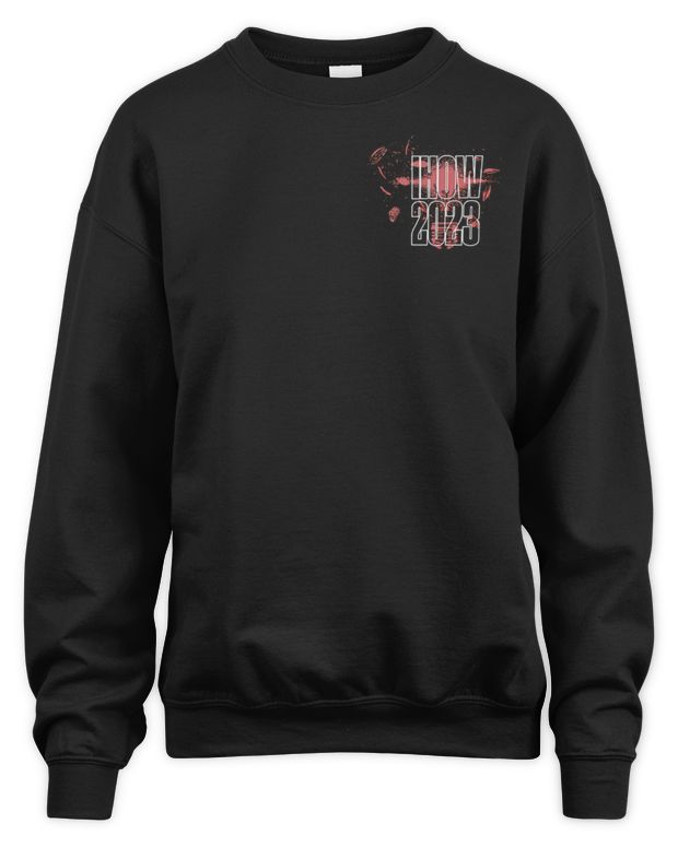 Down Right Merch Ihow Tour Shirt - Unisex Sweatshirt