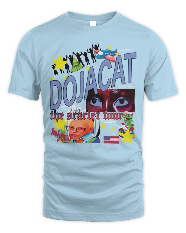 Doja Cat Merch Official The Scarlet Tour Meme Shirt - Unisex Standard T-Shirt