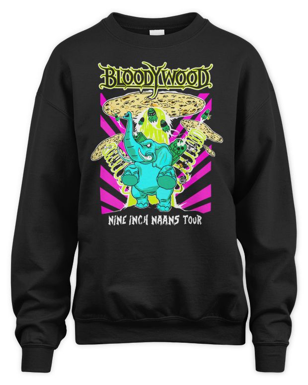 Bloodywood Merch Naan Tour Shirt - Unisex Sweatshirt