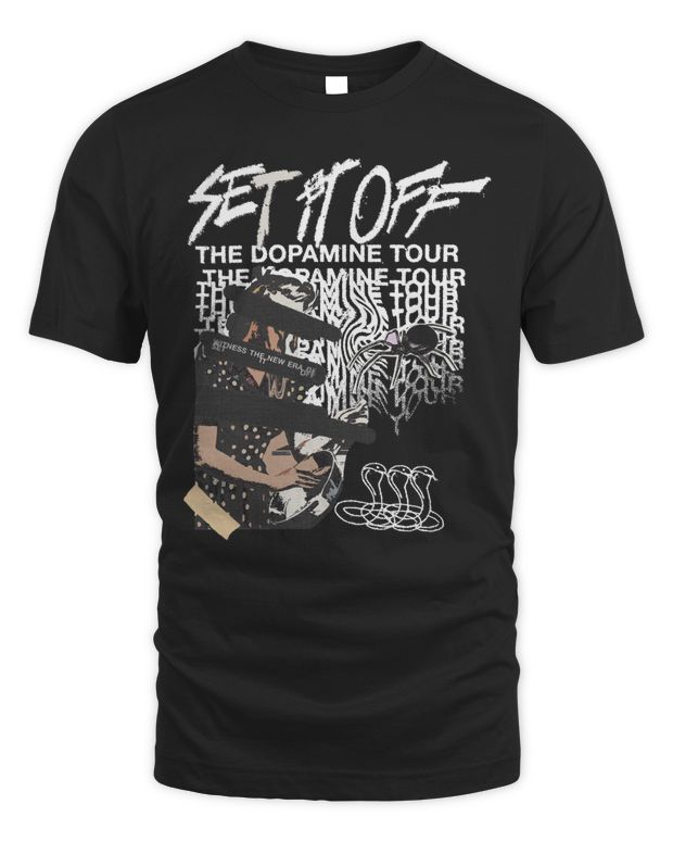 Set It Off Merch the Dopamine Tour Shirt - Unisex Standard T-Shirt
