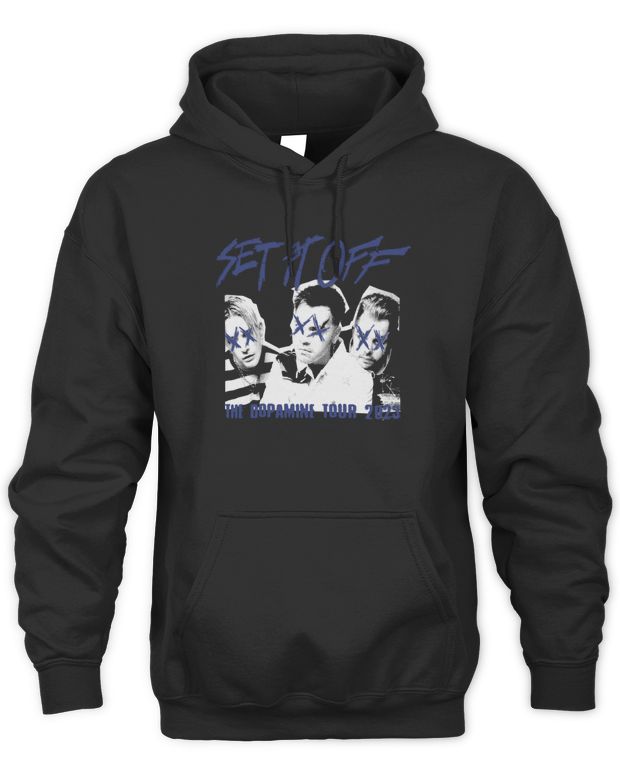 Set It Off Merch the Dopamine Tour Photo Shirt - Unisex Hoodie