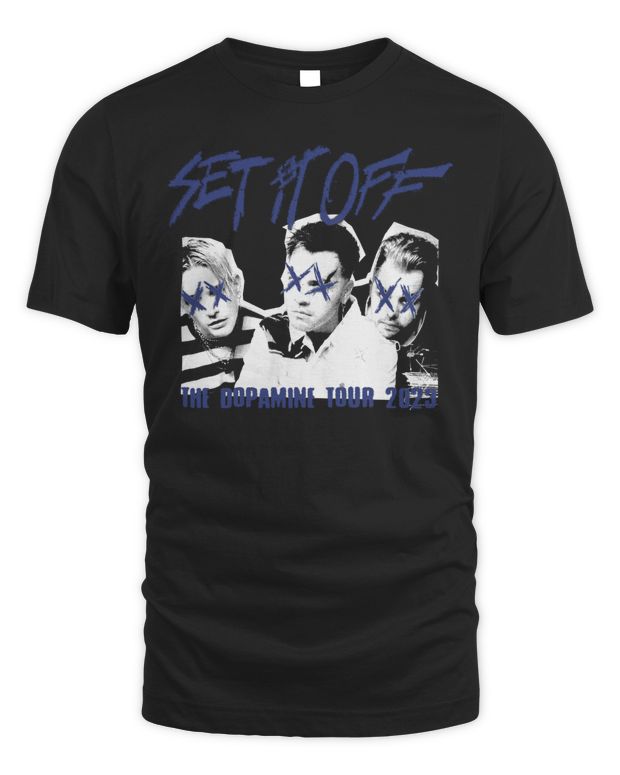 Set It Off Merch the Dopamine Tour Photo Shirt - Unisex Standard T-Shirt