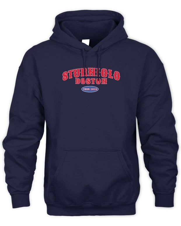 Sturniolo Triplets Merch Let's Trip Boston Tour Shirt - Unisex Hoodie