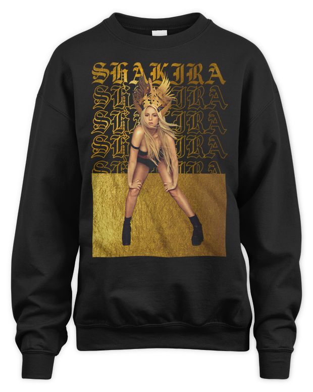 Shakira Merch El Dorado World Tour 2018 T-Shirt - Unisex Sweatshirt