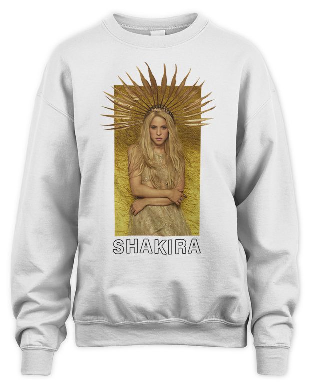 Shakira Merch El Dorado World Tour 2018 Natural Shirt - Unisex Sweatshirt