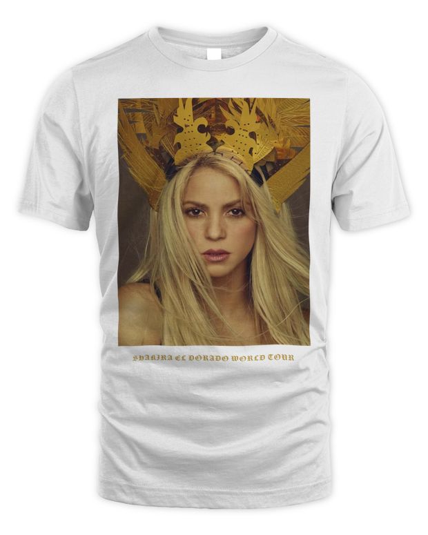 Shakira Merch Shakira El Dorado World Tour Shirt - Unisex Standard T-Shirt