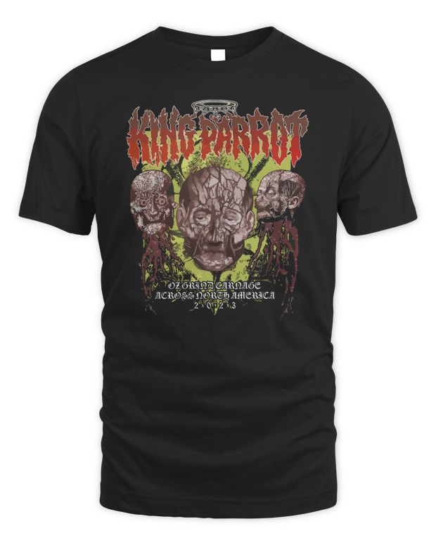 Indie Merch King Parrot Fall 2023 Tour Shirt - Unisex Standard T-Shirt