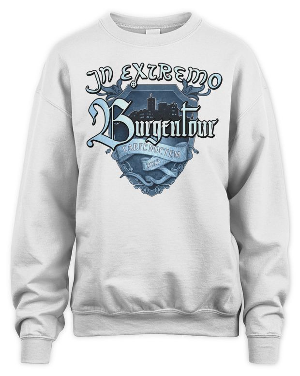In Extremo Merch Carpe Noctem Burgentour 2023 Shirt - Unisex Sweatshirt