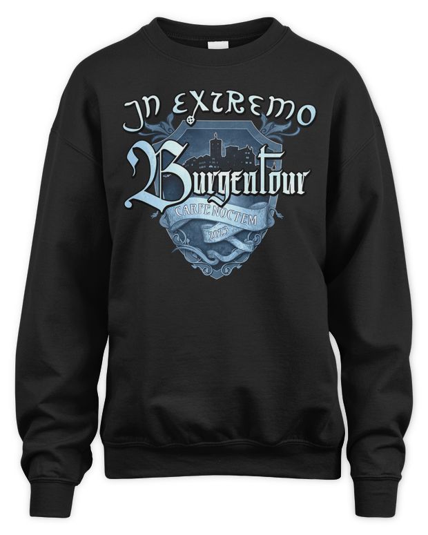 In Extremo Merch Carpe Noctem Burgentour 2023 Shirt - Unisex Sweatshirt