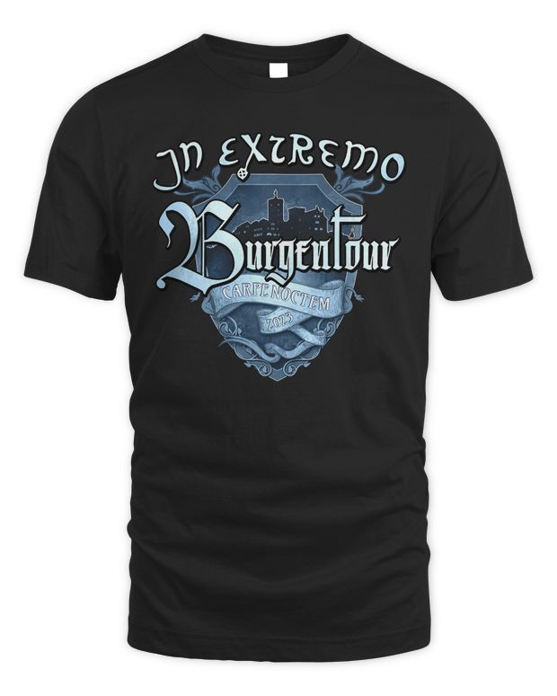 In Extremo Merch Carpe Noctem Burgentour 2023 Shirt - Unisex Standard T-Shirt