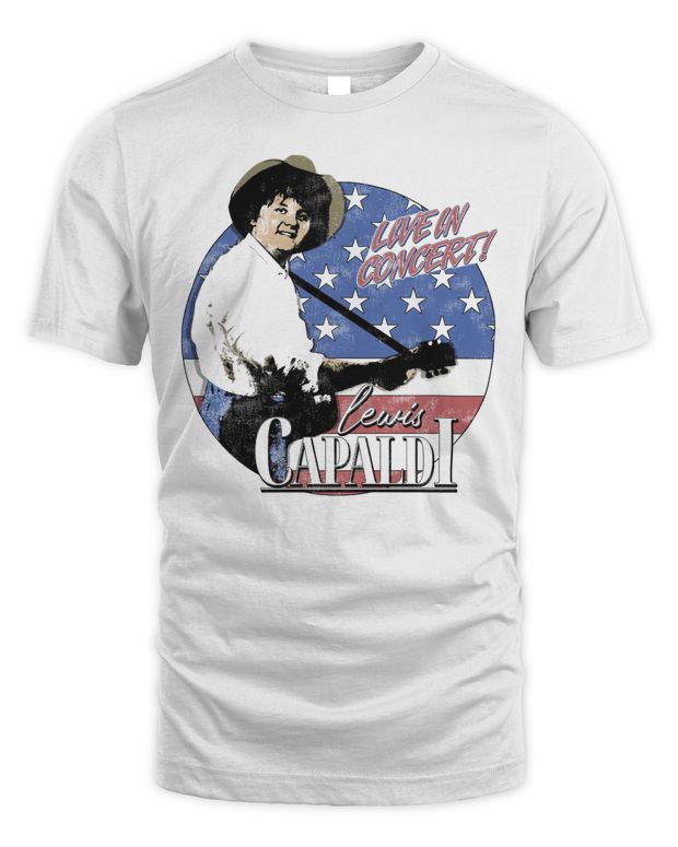 Lewis Capaldi Merch America's Sweetheart Returns Tour Shirt - Unisex Standard T-Shirt