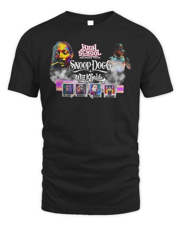 High School Reunion Tour 2023 Snoop Dogg Shirt - Unisex Standard T-Shirt