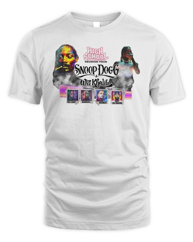 High School Reunion Tour 2023 Snoop Dogg Shirt - Unisex Standard T-Shirt