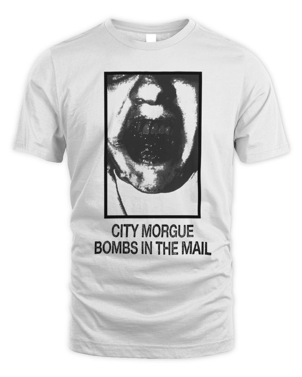 City Morgue Merch Bombs in the Mail Tour Nun Shirt - Unisex Standard T-Shirt