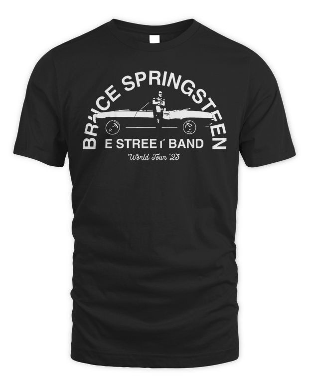 Bruce Springsteen Merch Bruce Springsteen and the E Street Band 2023 World Tour Shirt - Unisex Standard T-Shirt