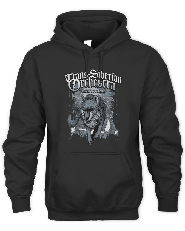 Tso Merchandise Tso 2019 Tour Wolf Design Shirt - Unisex Hoodie