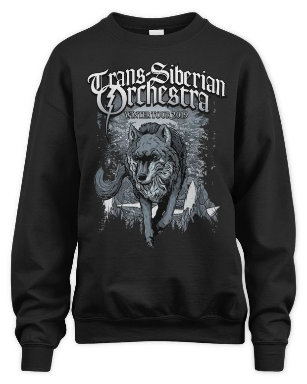 Tso Merchandise Tso 2019 Tour Wolf Design Shirt - Unisex Sweatshirt