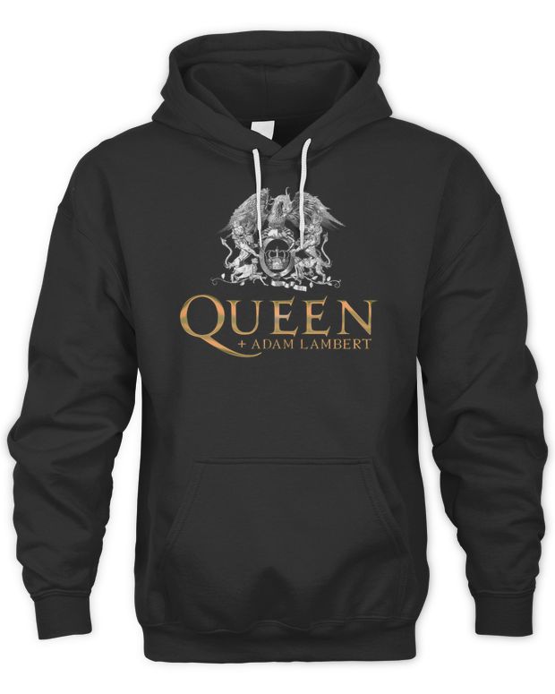 Queen Merch Rhapsody Tour Crest Shirt - Unisex Hoodie