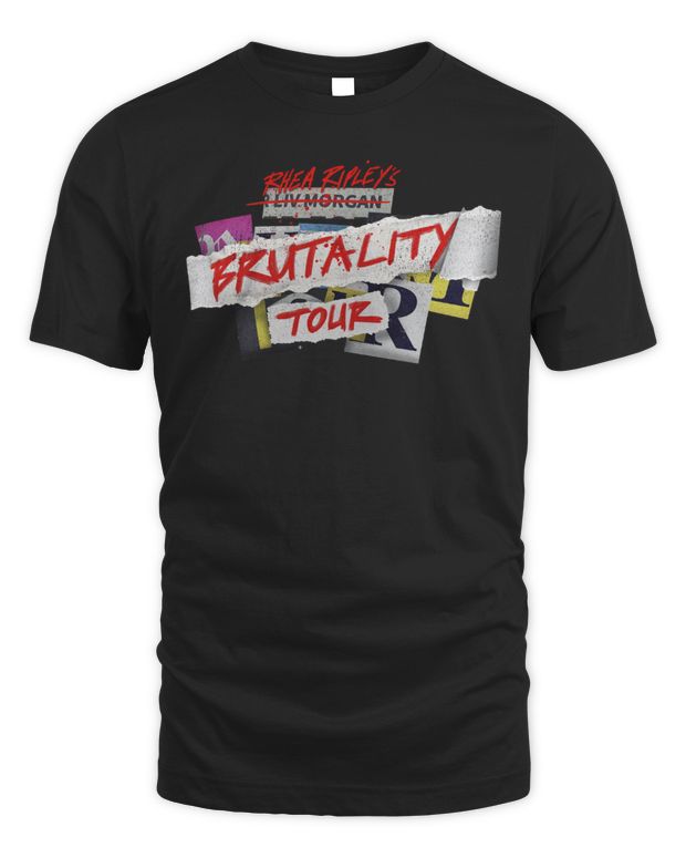 Rhea Ripley Merch Brutality Tour Shirt - Unisex Standard T-Shirt