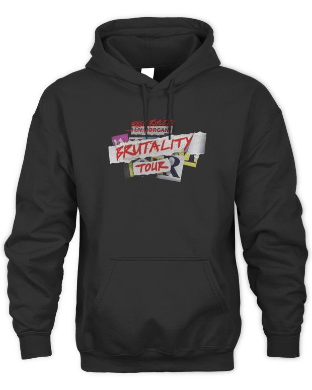 Rhea Ripley Merch Brutality Tour Shirt - Unisex Hoodie