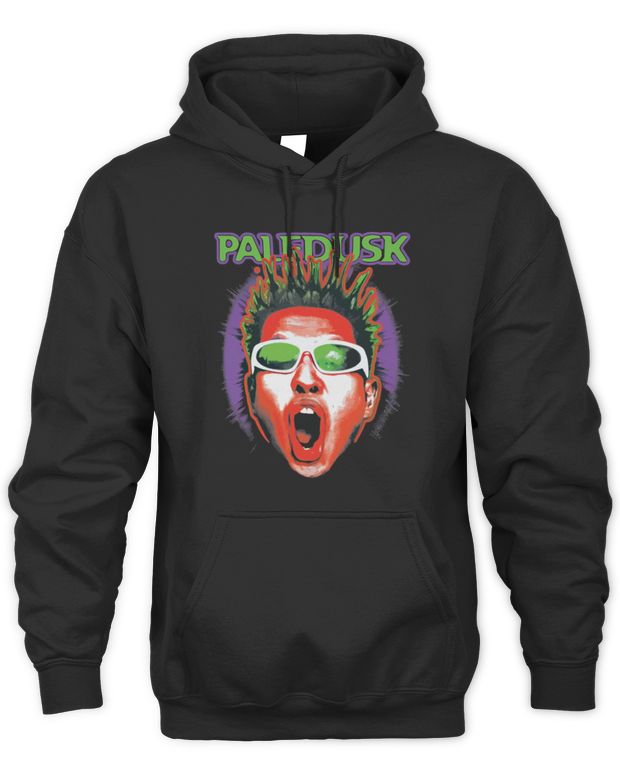 Paledusk Merch Pd Tour Face Shirt - Unisex Hoodie