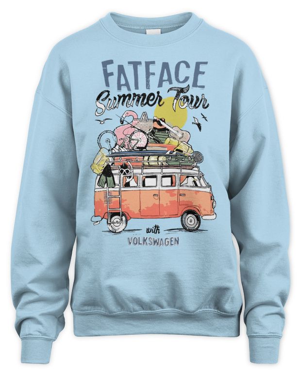 Fatface Clothing Summer Tour Shirt - Unisex Sweatshirt