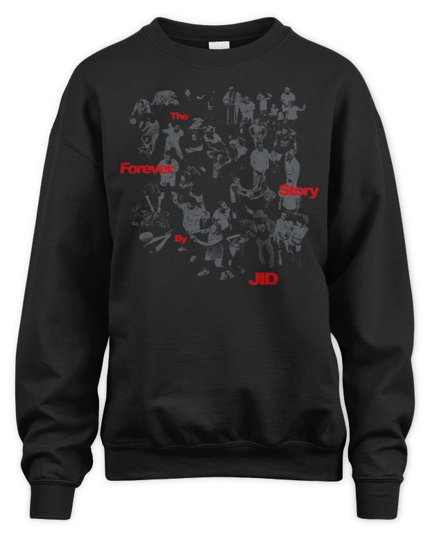 Jid Merch the Forever Story Red Cover Tour Shirt - Unisex Sweatshirt
