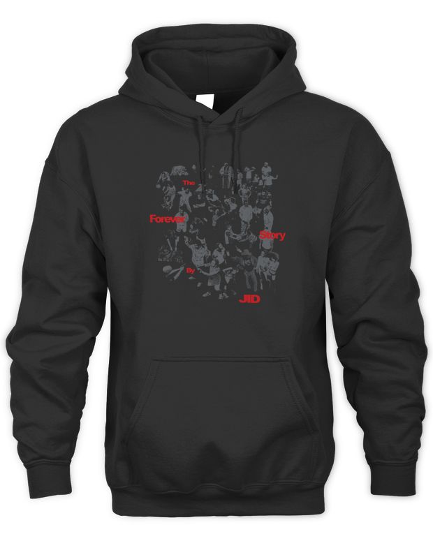Jid Merch the Forever Story Red Cover Tour Shirt - Unisex Hoodie