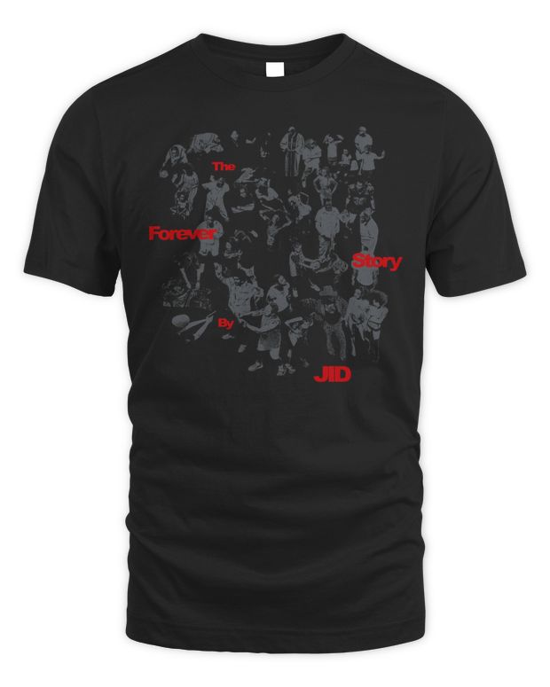 Jid Merch the Forever Story Red Cover Tour Shirt - Unisex Standard T-Shirt