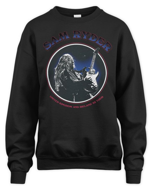Sam Ryder Merchandise Official Tour 2023 Shirt - Unisex Sweatshirt