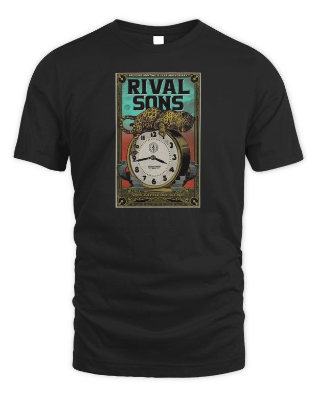 Rival Sons Merch 2021 Pressure & Time Tour Shirt - Unisex Standard T-Shirt