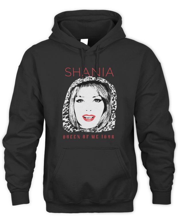Shania Twain Merchandise Queen of Me Tour Shirt - Unisex Hoodie