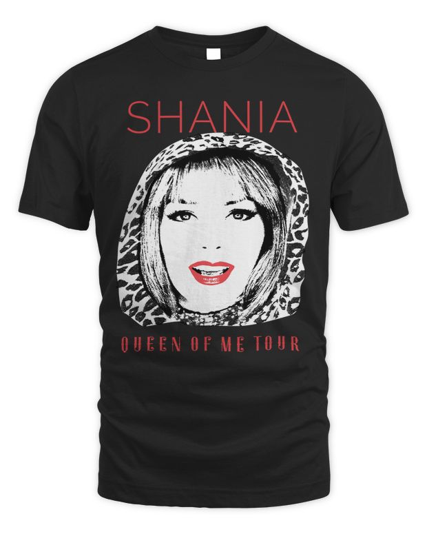 Shania Twain Merchandise Queen of Me Tour Shirt - Unisex Standard T-Shirt