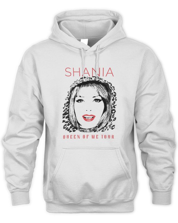 Shania Twain Merchandise Queen of Me Tour Shirt - Unisex Hoodie