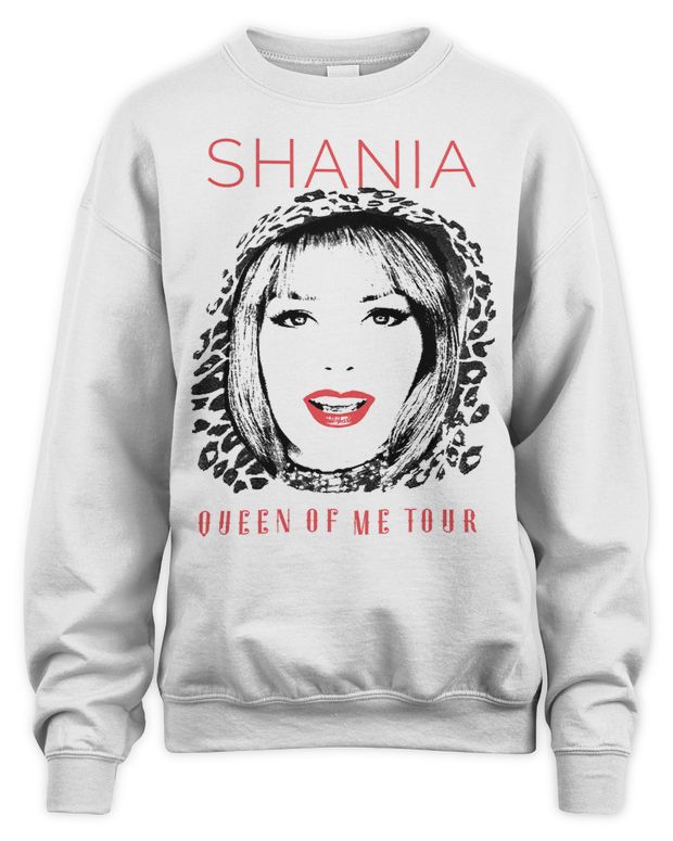 Shania Twain Merchandise Queen of Me Tour Shirt - Unisex Sweatshirt