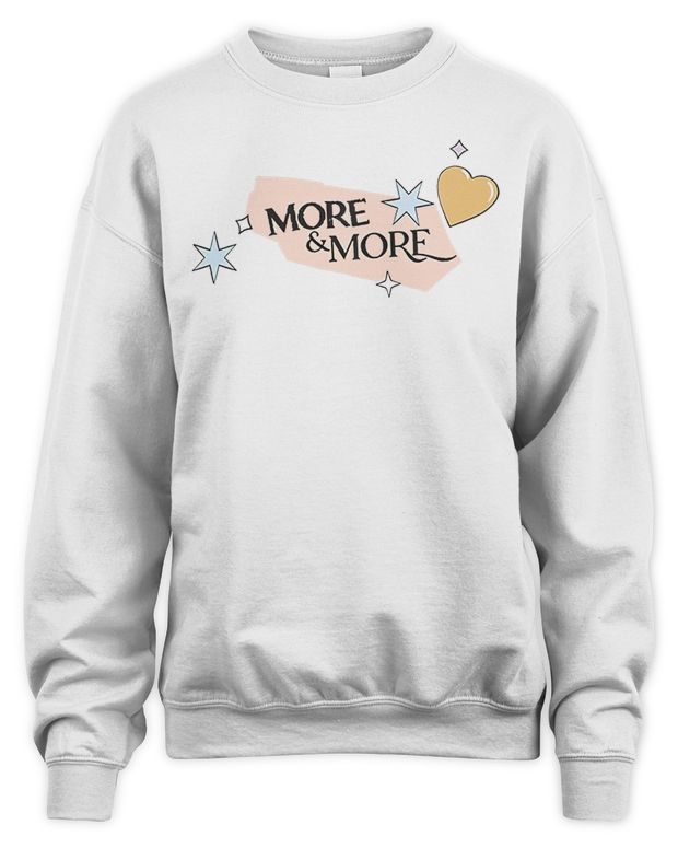 Twice Tour Merch More & More Shirt - Unisex Sweatshirt